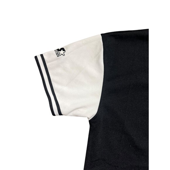 San Fransisco Giants Jersey Men's Black Vintage Starter Button Up Sz XL - Picture 8 of 11